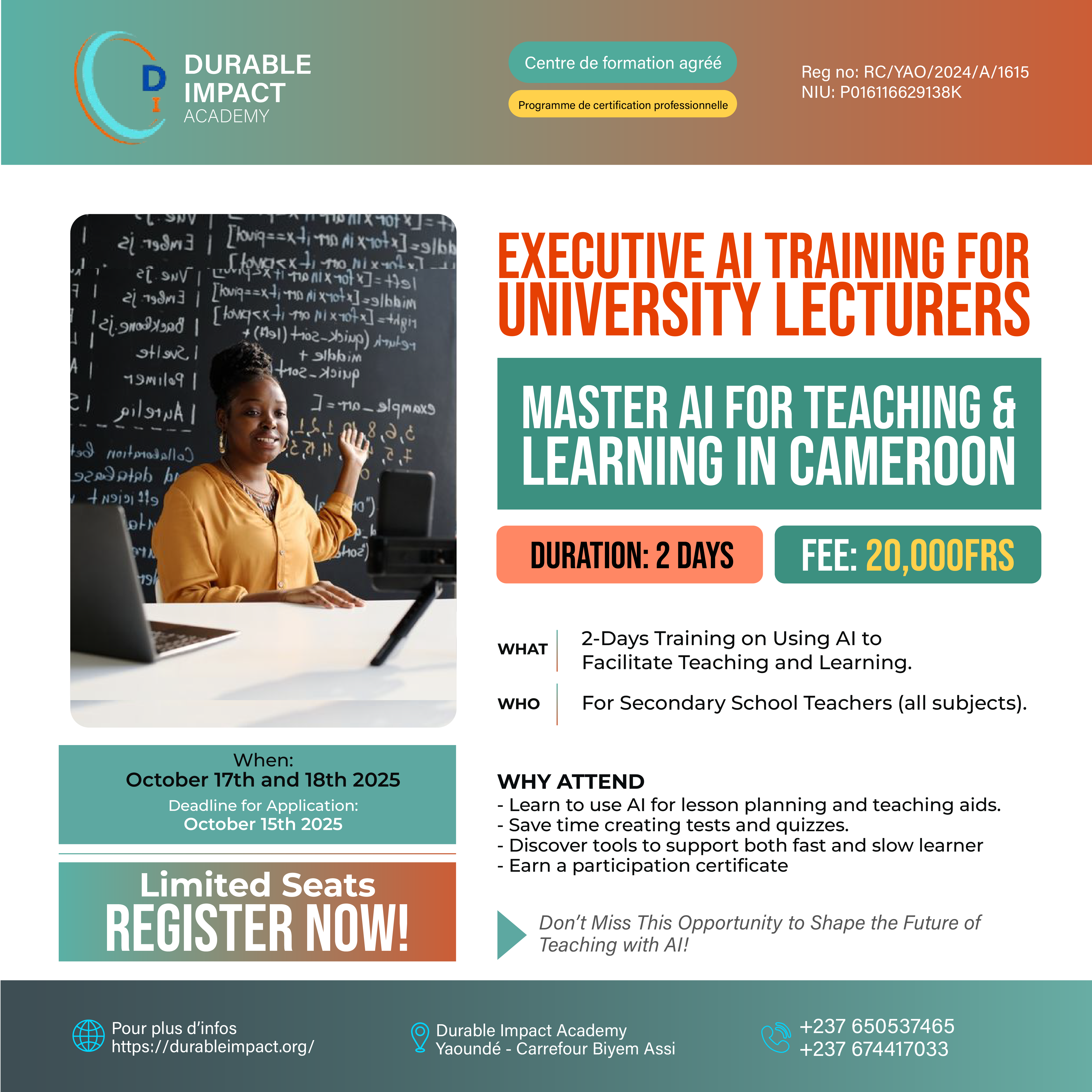 University Lecturers Training